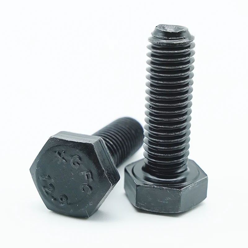 Black Oxide Hex Head Bolts Black Oxide Hex Head Bolts
